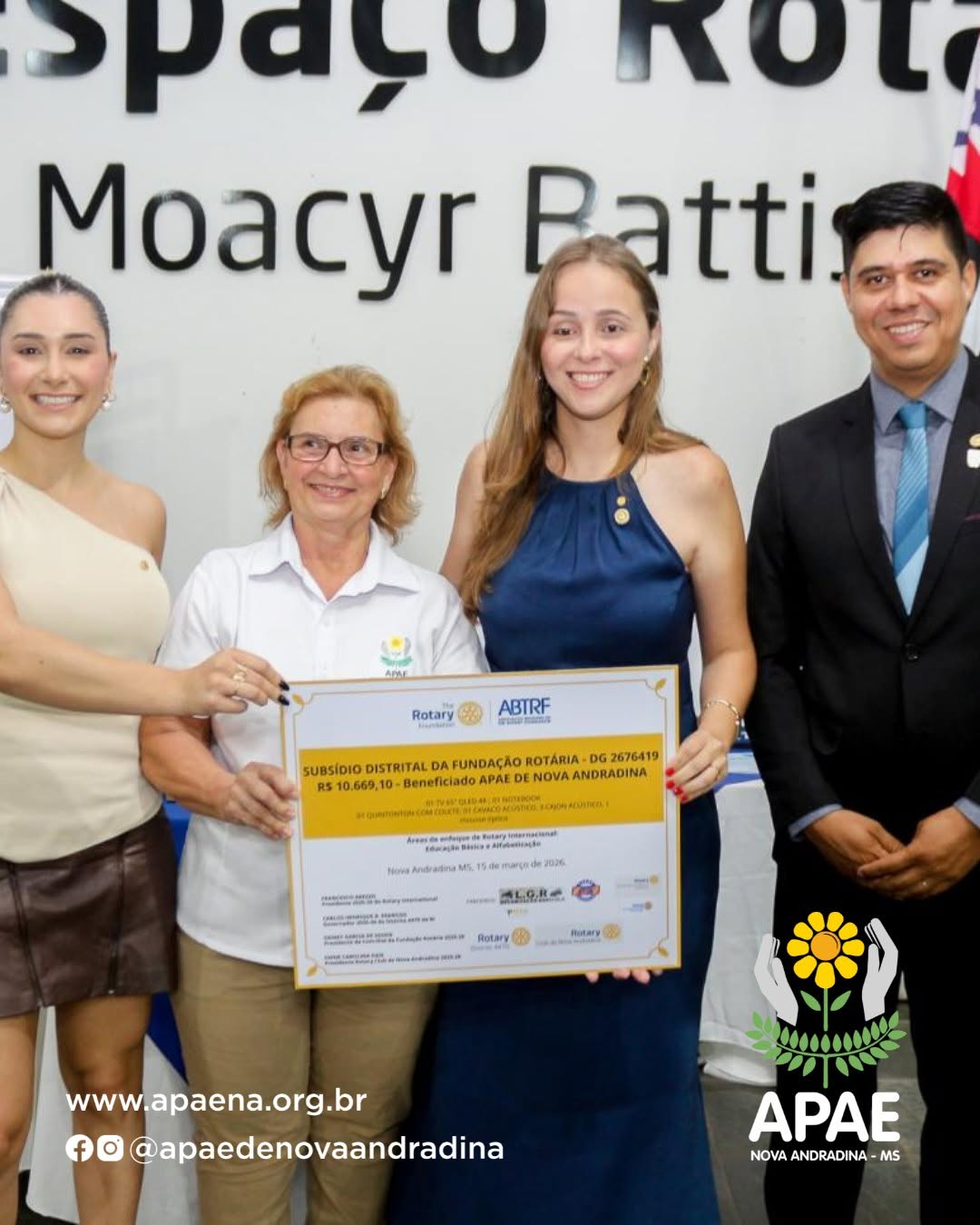 banner-rotary-club-de-nova-andradina-investe-em-novos-equipamentos-para-nossa-apae-23032026